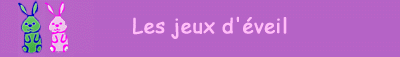 les jeux d'éveil pour le plaisir de bébé